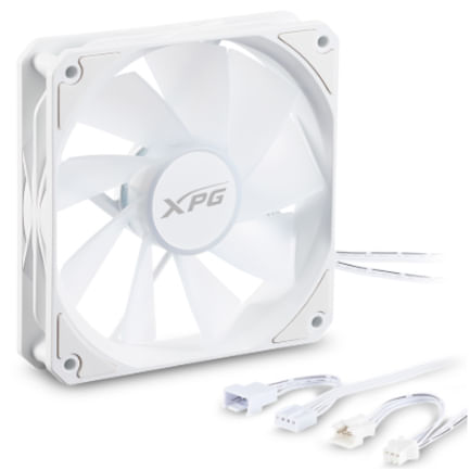89739 - Kit 3 Ventiladores Thermaltake VENTOR 120 ARGB PWM Aspas Invertidas Blanco