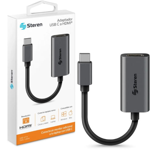 85680 - ADAPTADOR STEREN USB C A HDMI