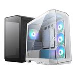 89457 - Gabinete MSI MAG Pano M100R PZ MICRO-TOWER MICRO-ATX USB 3 0 sin Fuente 4 Ventiladores Instalados Blanco
