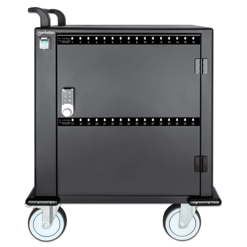 85666 - Gabinete de Carga MANHATTAN de 32 ptos USB-C puerta metal