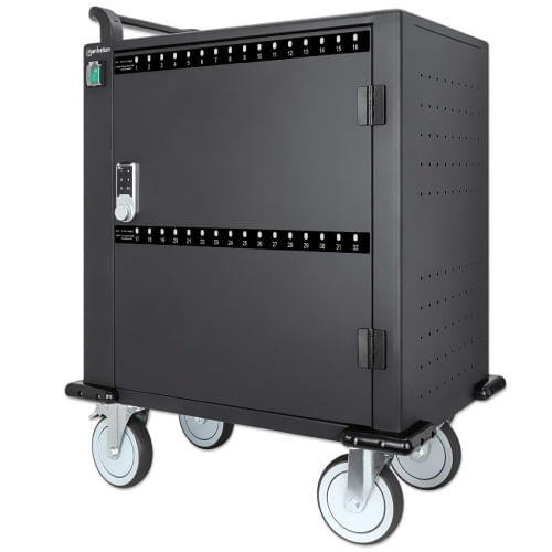 85667 - Gabinete de Carga MANHATTAN de 32 ptos USB-C puerta metal