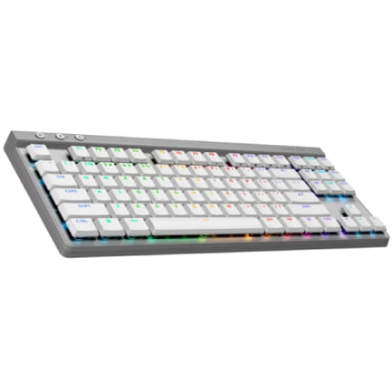 85994 - Teclado Logitech G515 LightSpeed TKL Inalambrico  Gaming  USB Color Blanco