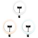 86150 - ARO DE LUZ PERFECT CHOICE DE 10 PARA STREAMING CON BASE EXPANDIBLE Y TRIPIE
