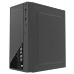 86414 - Gabinete Compacto Acteck Mini Torre Kioto GC220F / Max MB M-ATX Fuente ATX 500 W / 2x USB 2 0/ Advanced Negro