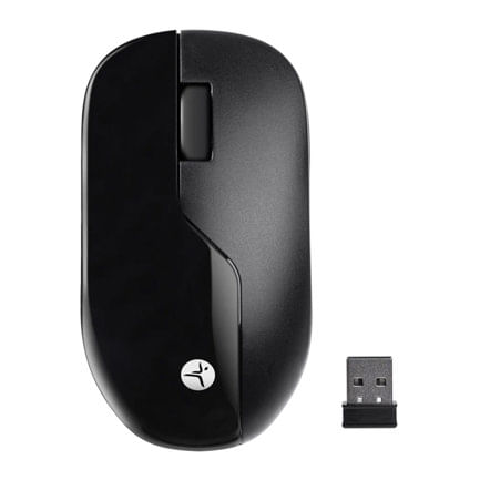 86743 - Mouse inalámbrico Negro recargable  wireless TechZone