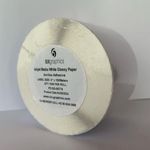 85382 - Papel Six Graphics Blanco Brillante Adhesivo Acrilico Respaldo 4x100Metros Largo Core 3