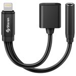 85814 - CABLE ADAPTADOR STEREN LIGHTNING A 35MM Y CARG