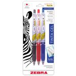 86490 - Boligrafo Zebra Sarasa Mark On Punto Fino 0 5mm Negro Azul Rojo BL/3pzs