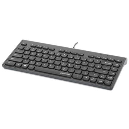 86632 - Teclado Chocolate Manhattan USB cableado Negro