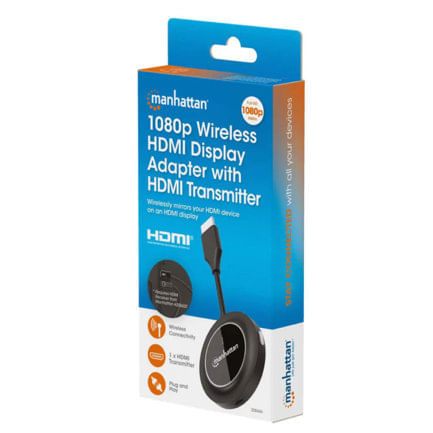 86709 - Transmisor Inalámbrico de Video Manhattan HDMI 1080p