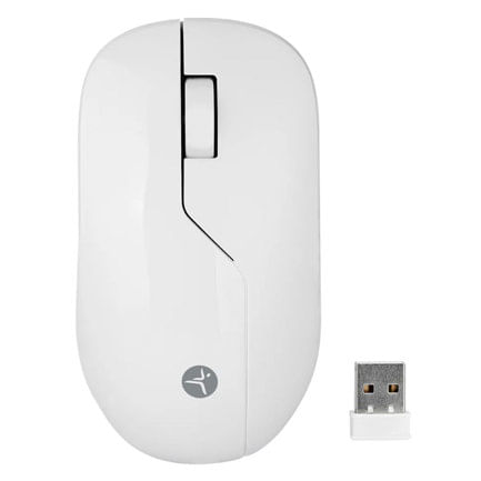 86745 - Mouse inalámbrico Blanco Armor recargable  wireless TechZone