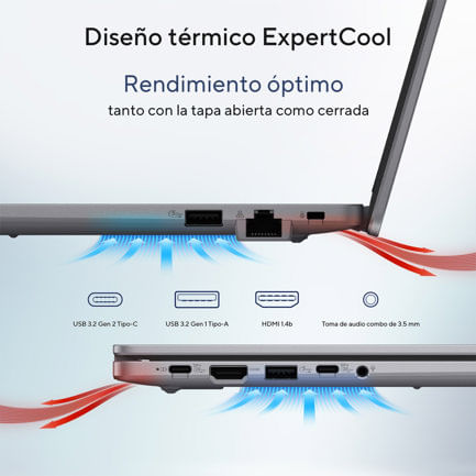 89958 - Laptop Asus ExpertBook Essential P1403CVA Intel Core 5 210H DDR5 16GB 512GB windows 11 pro