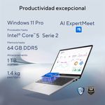 89960 - Laptop Asus ExpertBook Essential P1403CVA Intel Core 5 210H DDR5 16GB 512GB windows 11 pro