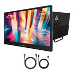 86417 - Monitor Acteck 15 6" Portatil Plano IPS LP15Y FHD 60Hz MiniHDMI Base Ajustable Elite Negro
