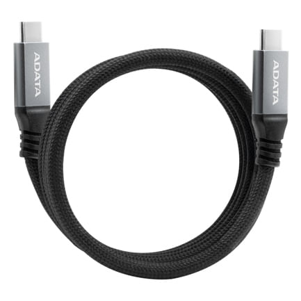 87322 - Cable Magnético Adata Usb-C Adopta El Usb 3 2 Gen2 Estandar Velocidad De Transferencia De Datos De 10 Gbps Color Negro