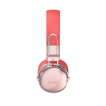 87890 - Audífonos Inalámbricos Acteck Over Ear Luxe Chic HP710 Recargables Elite Salmon