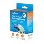 86319 - Mouse Optico Manhattan Gaming 7 botones USB Cableado