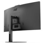 85943 - Monitor AOC 34" Professional Curvo VA 1500-R 3440x1440 HDMI DP USB-C DP AltMode 100hz 1ms USB Hub Windows Hello We