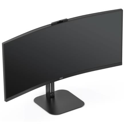 85944 - Monitor AOC 34" Professional Curvo VA 1500-R 3440x1440 HDMI DP USB-C DP AltMode 100hz 1ms USB Hub Windows Hello We