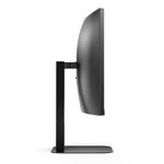 85945 - Monitor AOC 34" Professional Curvo VA 1500-R 3440x1440 HDMI DP USB-C DP AltMode 100hz 1ms USB Hub Windows Hello We