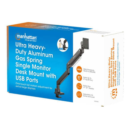 86596 - Soporte Monitor  Manhattan p/1 Monitor 17 a 57 Escritorio pistón