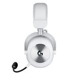 87286 - Audifonos Diadema Inalámbricos Logitech Pro X 2 Lightspeed Micrófono Desmontable Blanco