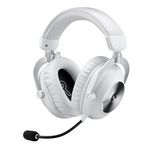 87285 - Audifonos Diadema Inalámbricos Logitech Pro X 2 Lightspeed Micrófono Desmontable Blanco