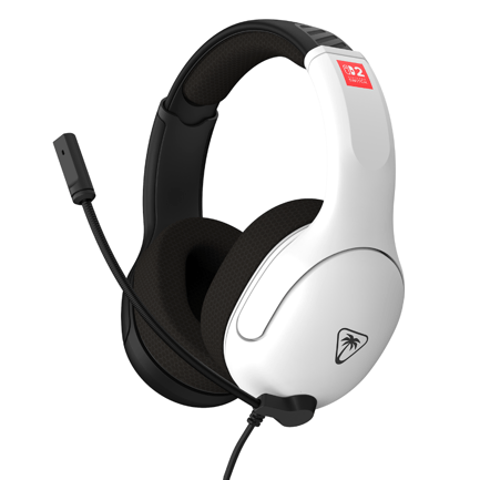 87663 - Auriculares de juego con cable Turtle Beach Airlite Fit  White Black para Nintendo Switch 2