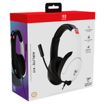 87662 - Auriculares de juego con cable Turtle Beach Airlite Fit  White Black para Nintendo Switch 2
