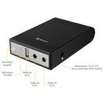 87802 - Mini UPS Steren para Modem 5000 MAHX2