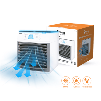 86855 - Enfriador Nextep Personal de Escritorio 3 Velocidades Conexion USB
