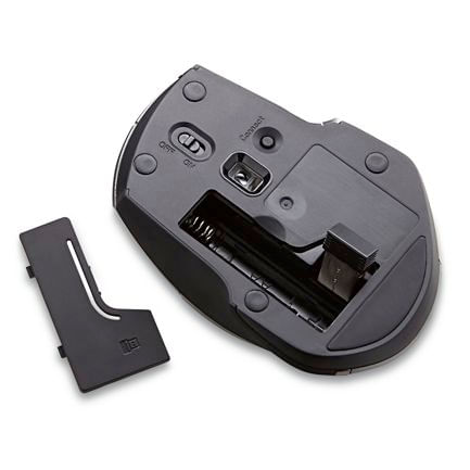87224 - Mouse Verbatim Inalámbrico Deluxe 6 Botones Iluminación LED Color Grafito Ideal Para Notebook