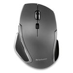 87222 - Mouse Verbatim Inalámbrico Deluxe 6 Botones Iluminación LED Color Grafito Ideal Para Notebook
