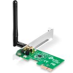 89855 - Tarjeta de Red Wi-Fi PCIe TP-Link TL-WN781ND N150 150Mbps 2 4GHz Antena Desmontable
