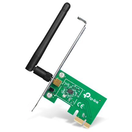 89854 - Tarjeta de Red Wi-Fi PCIe TP-Link TL-WN781ND N150 150Mbps 2 4GHz Antena Desmontable