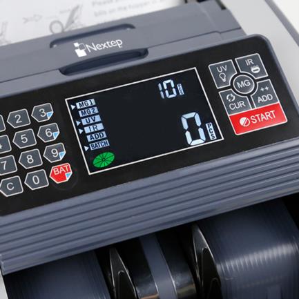 89886 - Contadora de Billetes Nextep con Detector UV y Magnetico