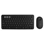 87026 - Kit Perfect Choice de Teclado y Mouse Inalámbrico Ergonómico 1000 dpi Froyo Color Negro
