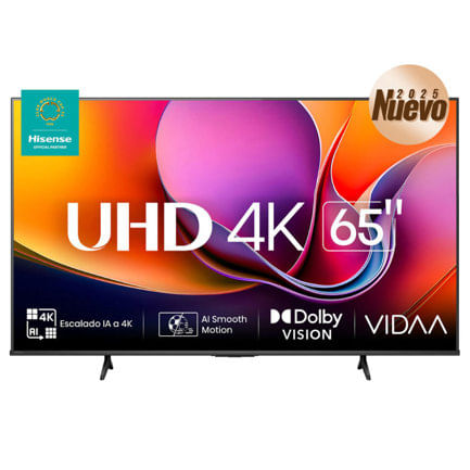 86831 - Televisor Hisense 65" A65NV UHD 4K VIDAA 65A65NV