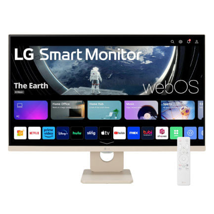 86584 - Monitor Smart 27 Pulgadas IPS 100 Hz y WebOs23  Bluetooth