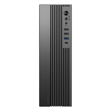 87048 - Gabinete Mini Torre Slim Onex Acteck GS450 Max MB Micro ATX / Fuente Flex 400 W Elite Negro