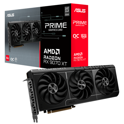 89799 - Tarjeta de Video Asus PrimeRX 9070 XT OC 16GB 256-bit GDDR6 PCI Express 5 0