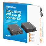 86845 - Extensor Video Manhattan HDMI KVM 120M via Cat6 1080p