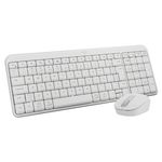 87263 - Teclado y Mouse Logitech MK250 Combo Bluetooth Blanco