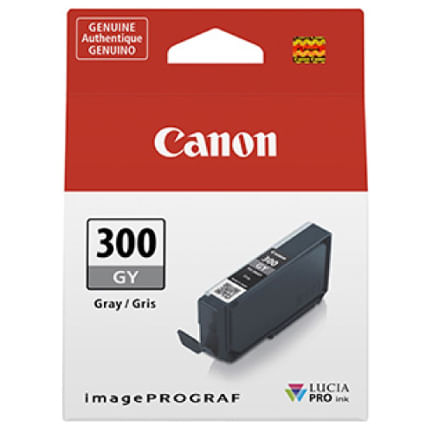 86174 - TINTA CANON PFI-300 GRIS GY PARA IMPRESORA PRO-300
