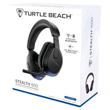 87724 - Auriculares Turtle Beach Earforce Stealth 600 GEN 3 PS BLACK (LB)