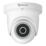 88018 - Cámara de Seguridad Steren CCTV-231 Wi-Fi 3 Mpx HDR Robotizada para Exterior Tipo Domo Blanca