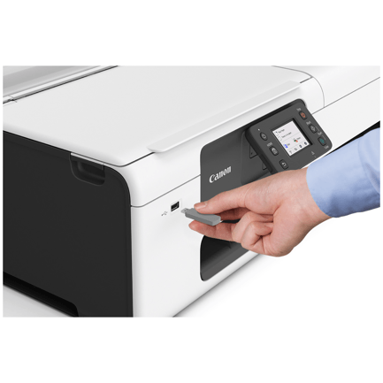 90146 - Plotter Canon imagePROGRAF TC-21 M de 24 con Sistema Inyección de Tinta Continua y Escaner de Cama Plana