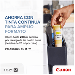 90150 - Plotter Canon imagePROGRAF TC-21 M de 24 con Sistema Inyección de Tinta Continua y Escaner de Cama Plana