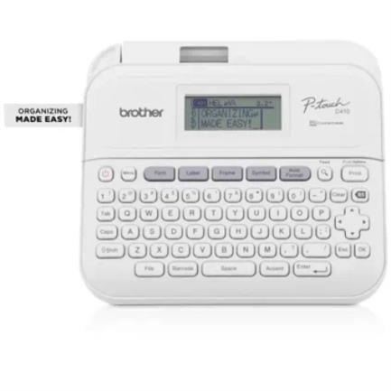 87087 - Rotulador Electrónico Brother P-Touch PTD410 Inalámbrico 180 dpi Laminado Transferencia Térmica Escritorio