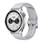 86097 - Smartwatch Xiaomi Watch S4 1 43" 466x466 píxeles HyperOS 2 Bluetooth 5 3  Resistente al Agua Color Plata